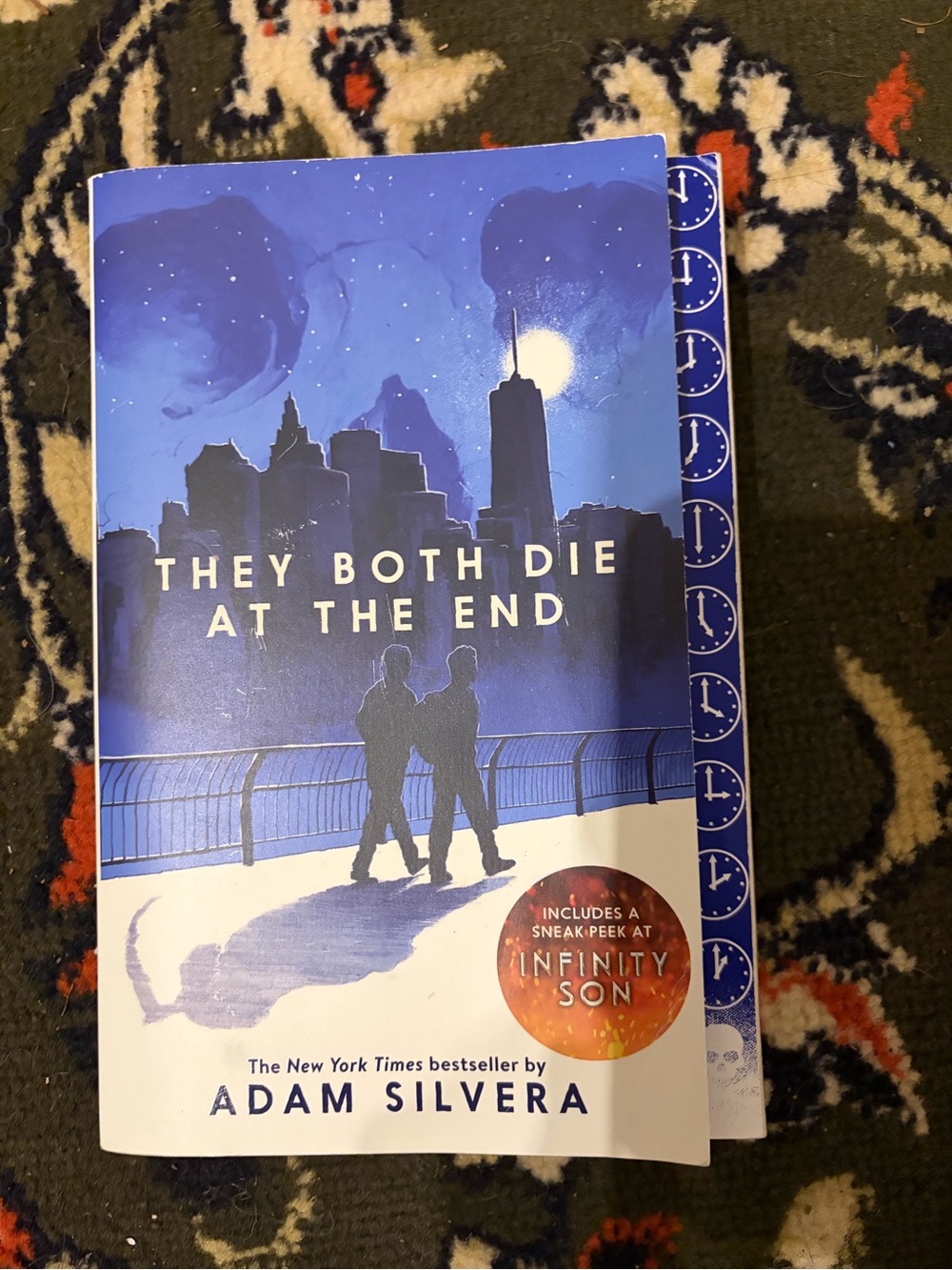 Harper Teen Paperback Book with Blue and White Cover Art